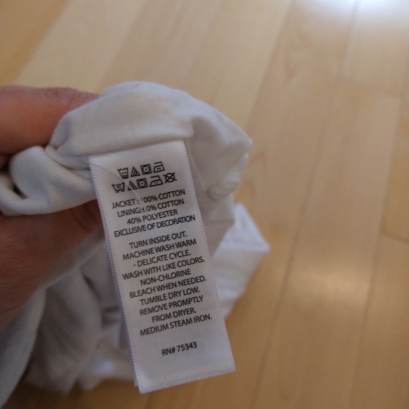 18-24m Max studio matching set white cardigan and dress or top depending on age - Picture 7 of 11